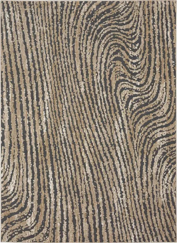 Rendition 92423 4545 Zeus Frost Grey Rug