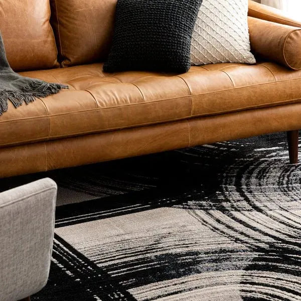 Rendition 92607 90166 Orion Obsidian Rug