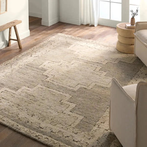 Repose RPS02 Ivory/Brown Rug