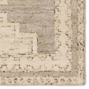 Repose RPS02 Ivory/Brown Rug