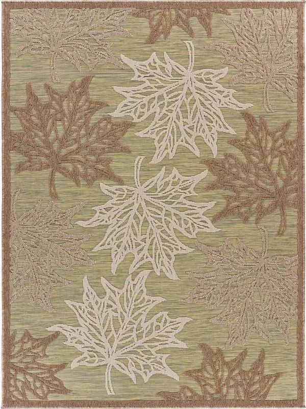 Retreat 81605GRN Green Rug
