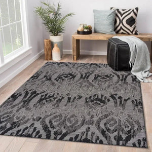 Retreat 81608BKG Black/Grey Rug