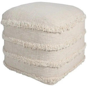 Revelation 34051BEI Beige Pouf