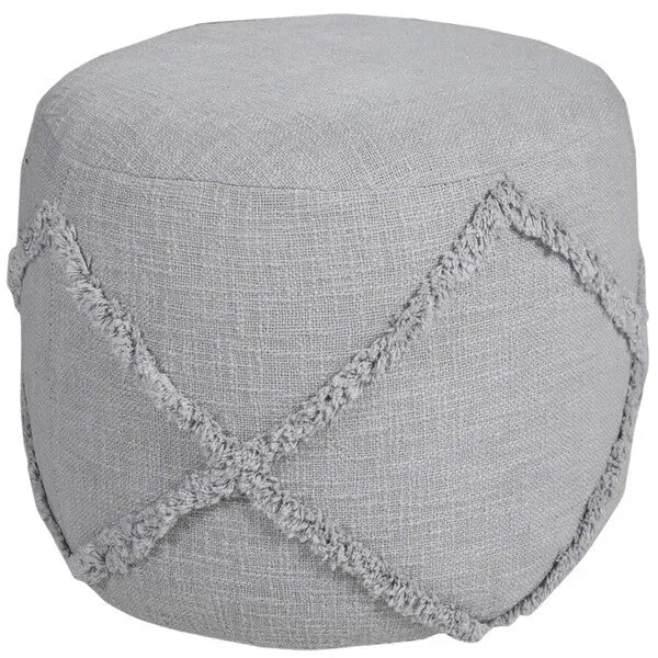 Revelation 34053GRY Grey Pouf