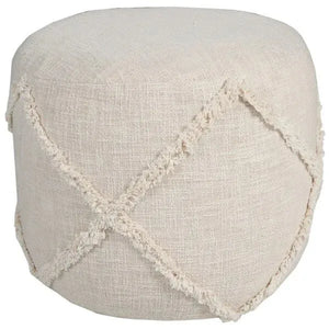 Revelation 34054BEI Beige Pouf