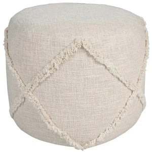 Revelation 34054BEI Beige Pouf