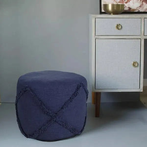 Revelation 34056NAV Navy Pouf