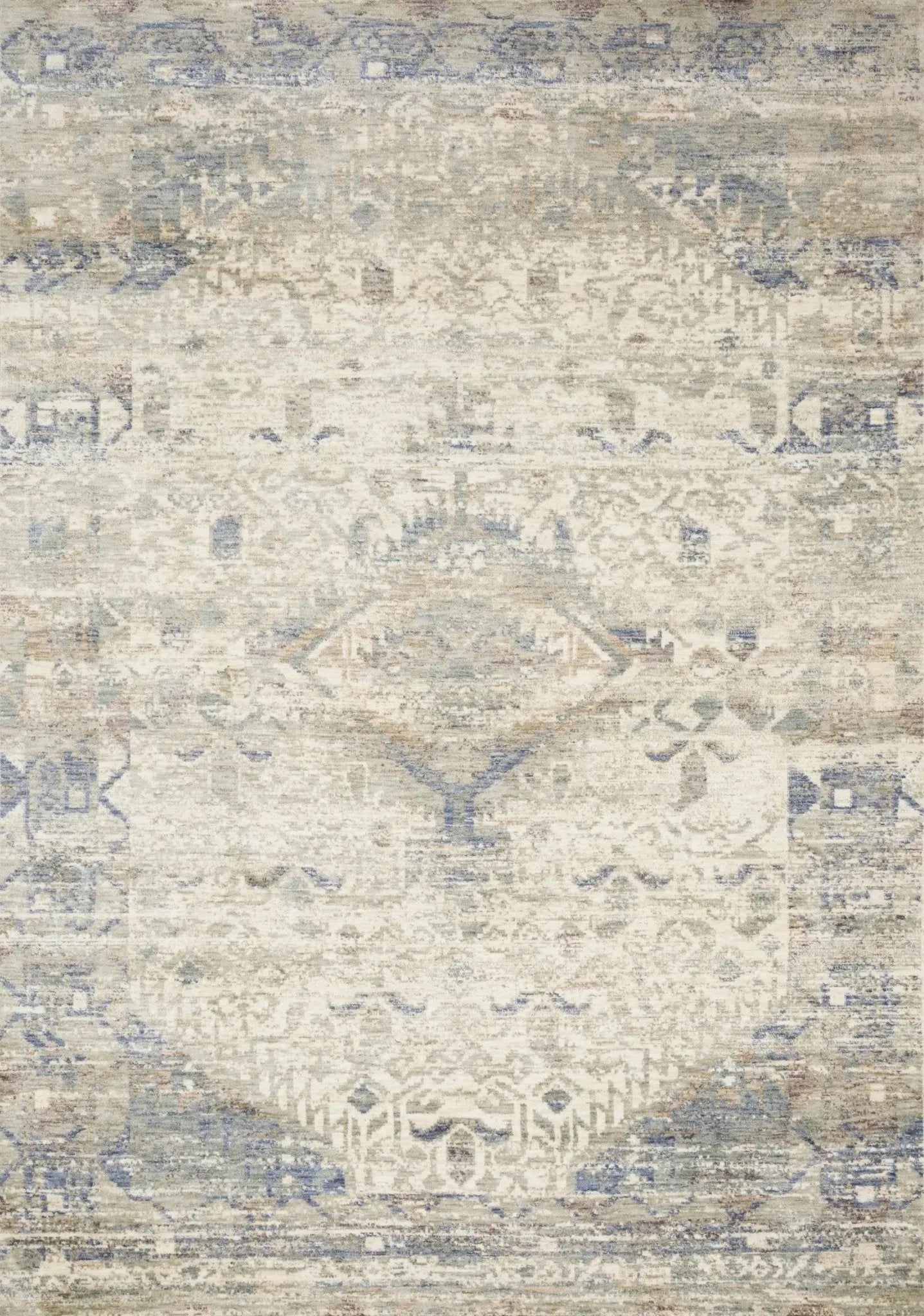 Revere REV 06 Ivory Blue Rug