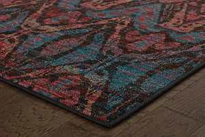 Revival 5562F Brown / Multi Rug
