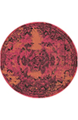 Revival 6314B Pink Yellow Rug