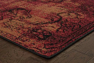 Revival 6314B Pink Yellow Rug