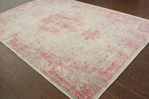 Revival 6330F Grey Pink Rug