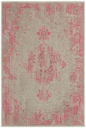 Revival 6330F Grey Pink Rug