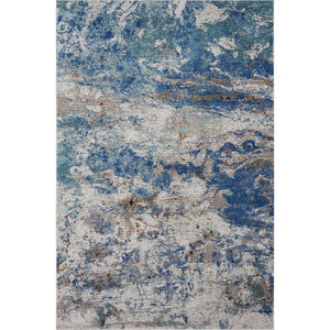 Revolution Lr81805 Blue/Orange Rug