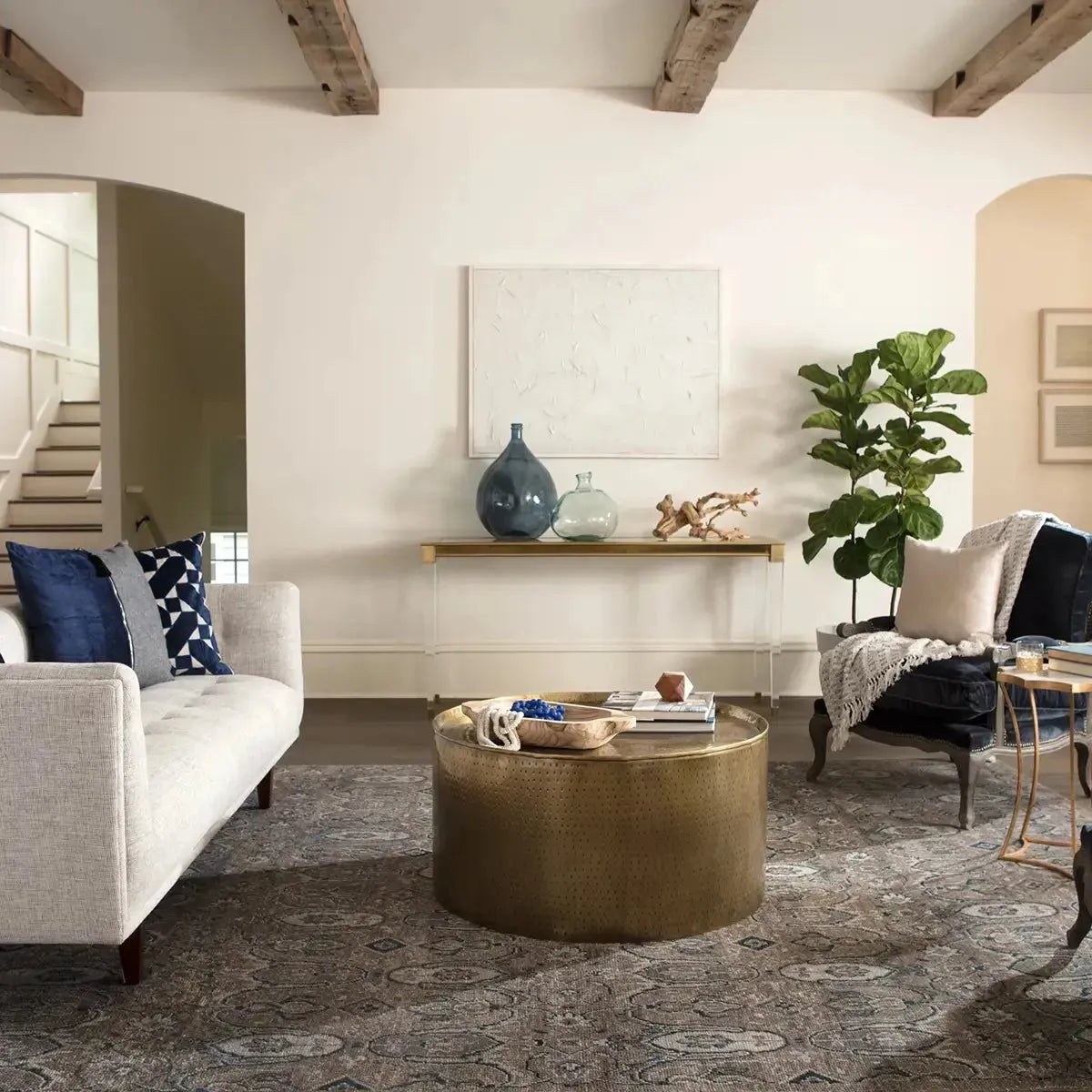 Revolution REL06 Grey/Beige Rug