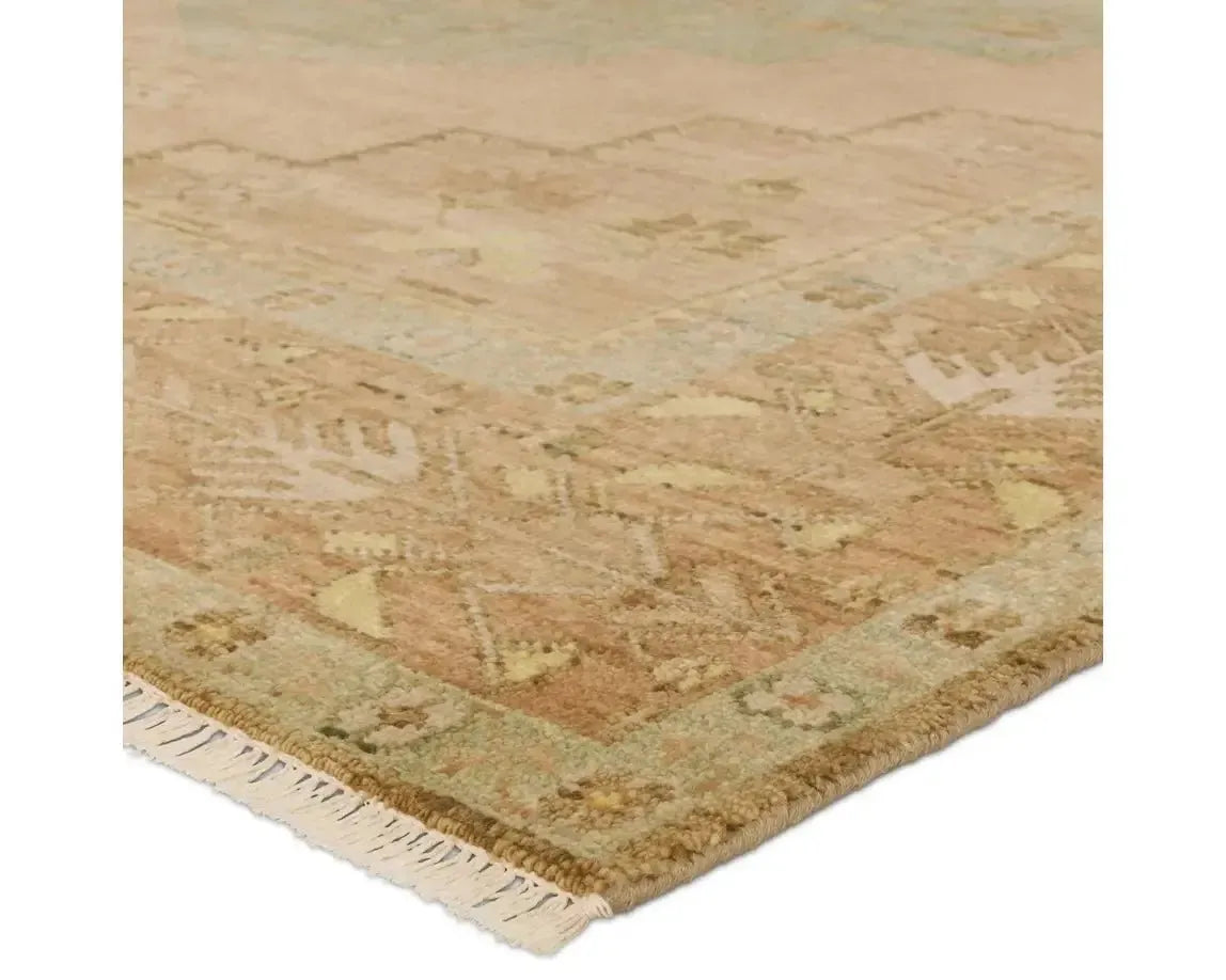 Reza REZ01 Beige/Sage Rug