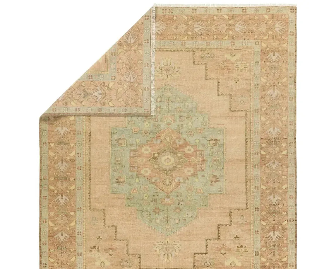 Reza REZ01 Beige/Sage Rug