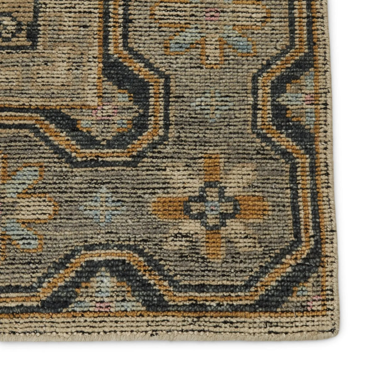 Rhapsody Rha05 Delpha Blue/Yellow Rug
