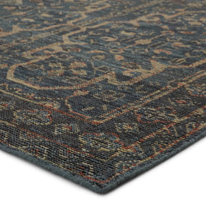 Rhapsody Rha06 Reynir Blue/Red Rug
