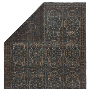 Rhapsody Rha06 Reynir Blue/Red Rug