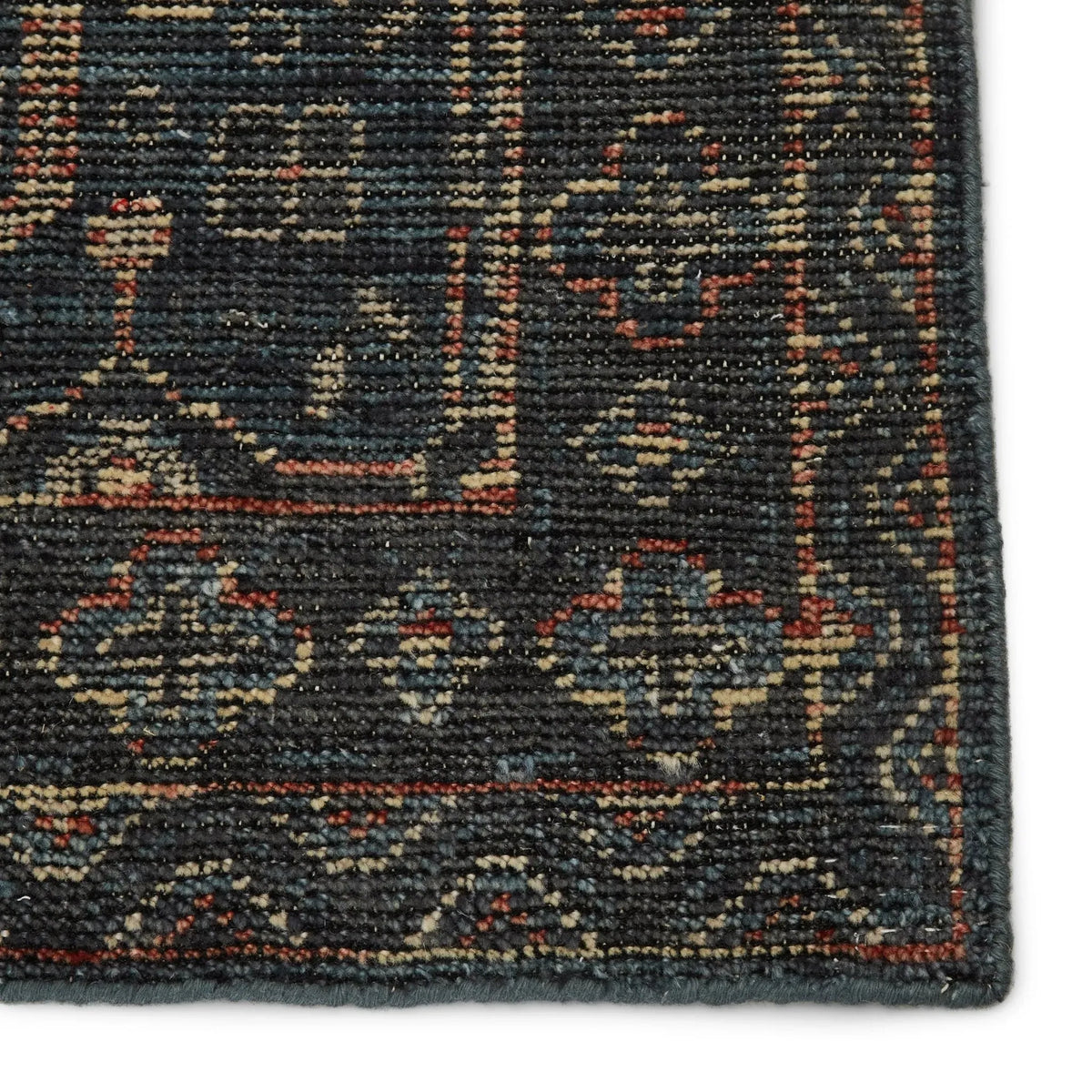 Rhapsody Rha06 Reynir Blue/Red Rug