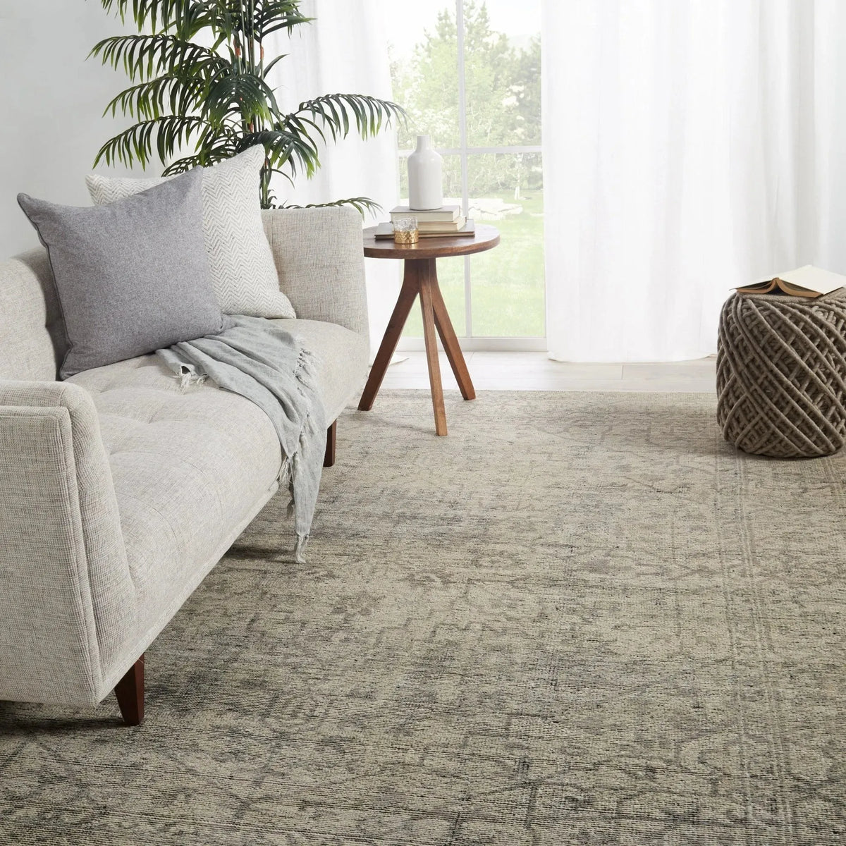 Rhapsody Rha08 Camber Gray/Cream Rug