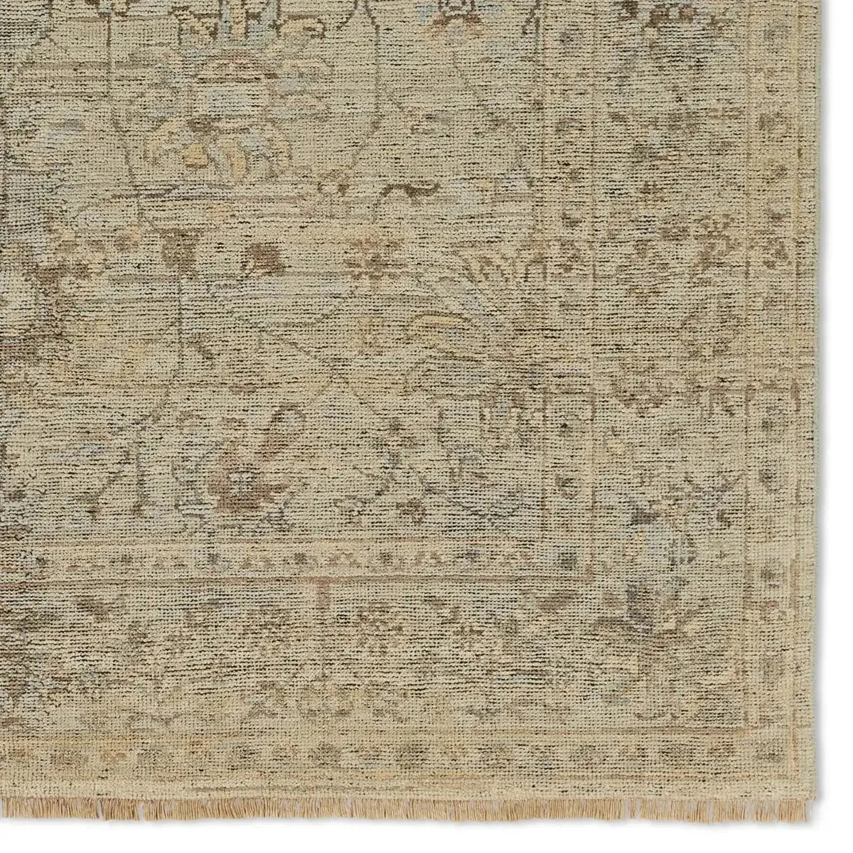 Rhapsody RHA12 Green/Grey Rug