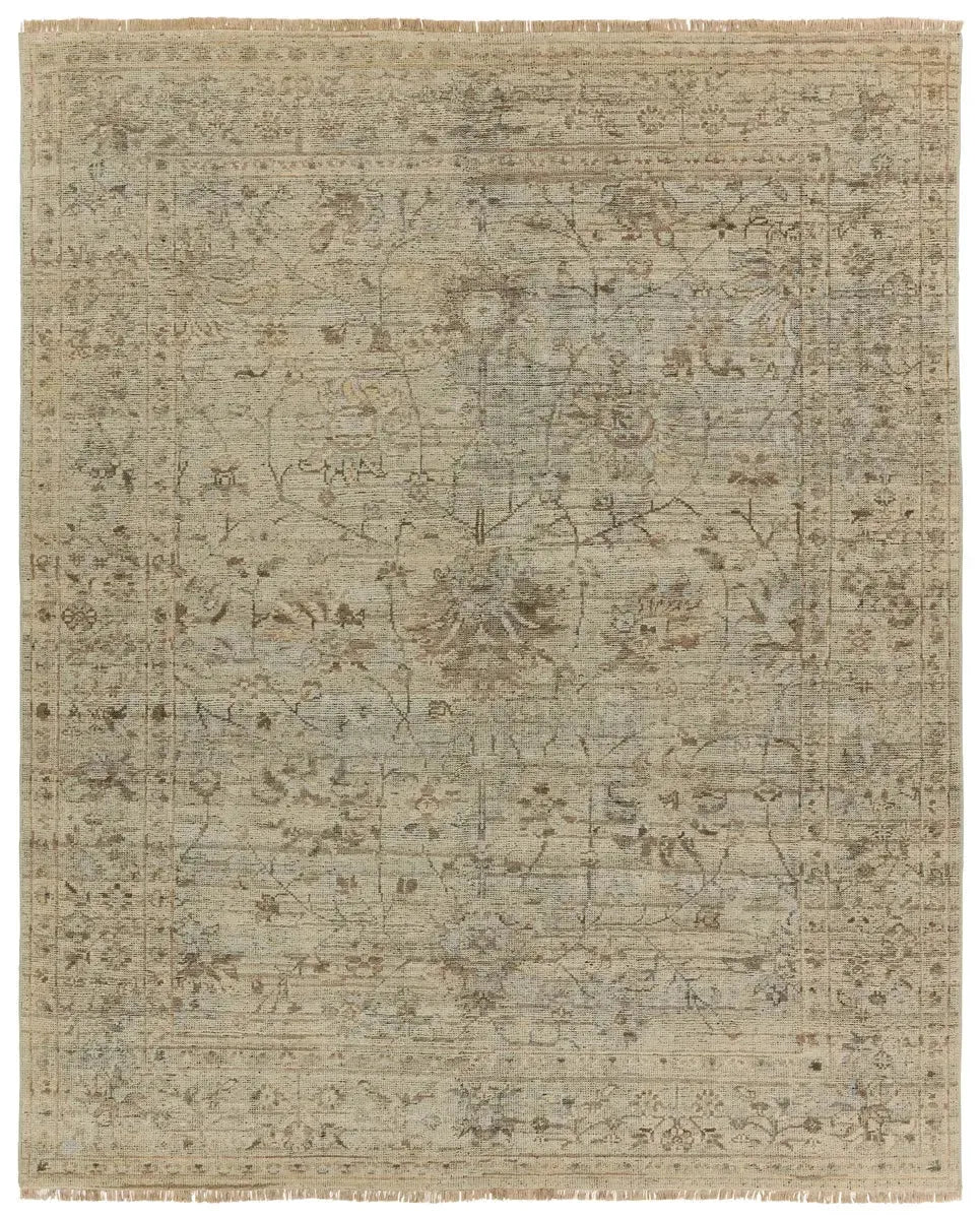 Rhapsody RHA12 Green/Grey Rug