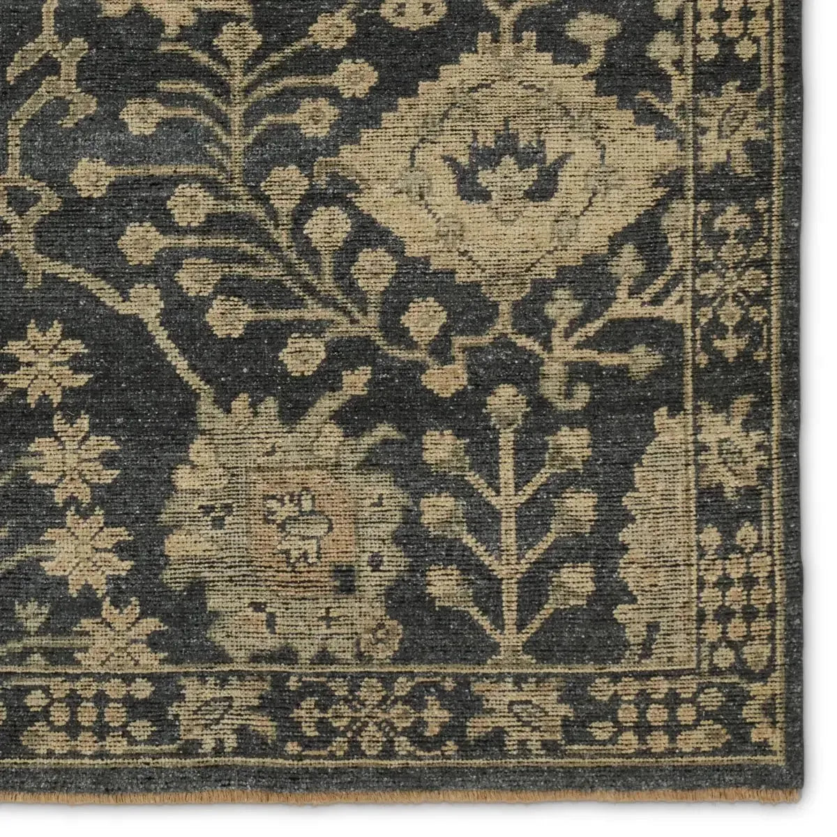 Rhapsody RHA14 Dark Grey/Khaki Rug
