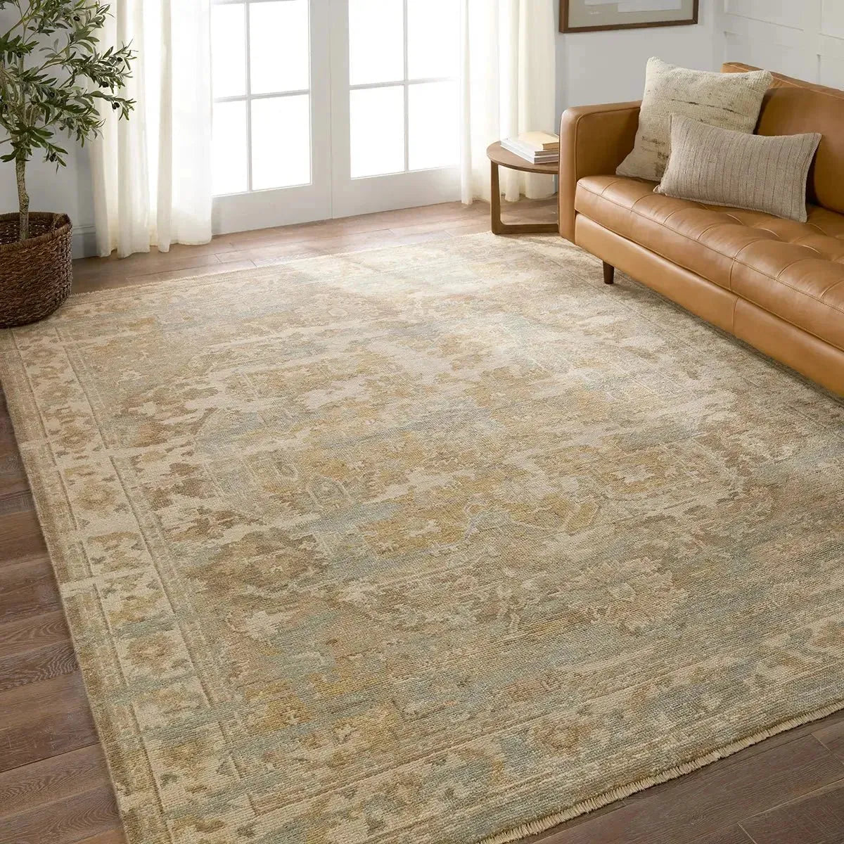 Rhapsody RHA17 Khaki/Slate Rug
