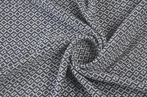 Rhombus 80180BUW Blue/White Throw Blanket