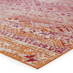 Rhythmik By Nikki Chu By Nikki Chu Rhn05 Sax Pink/Orange Rug