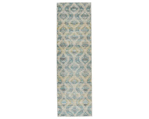 Rhythmik By Nikki Chu RHN03 Jive Blue/Green Rug