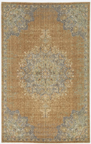 Ria 6824 Elegance Coffee Rug