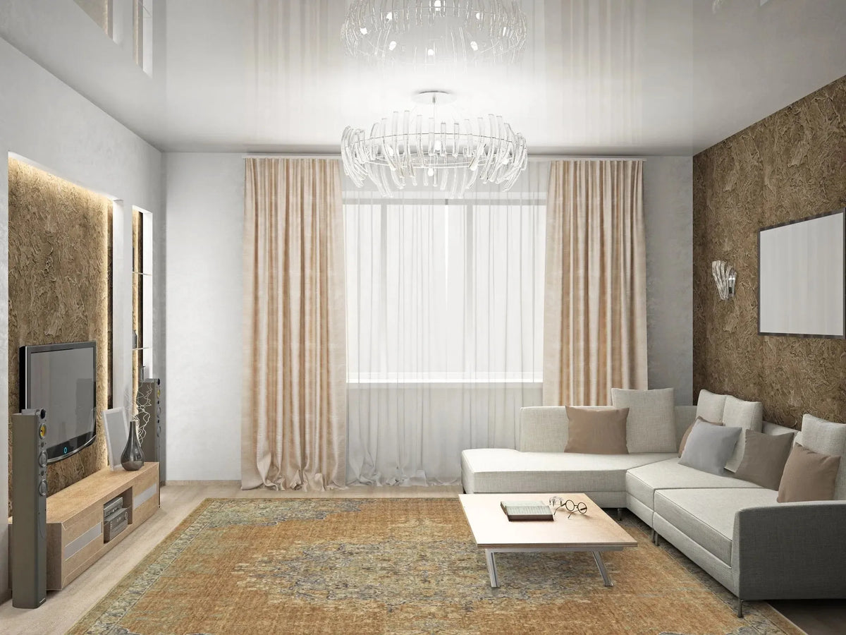 Ria 6824 Elegance Coffee Rug