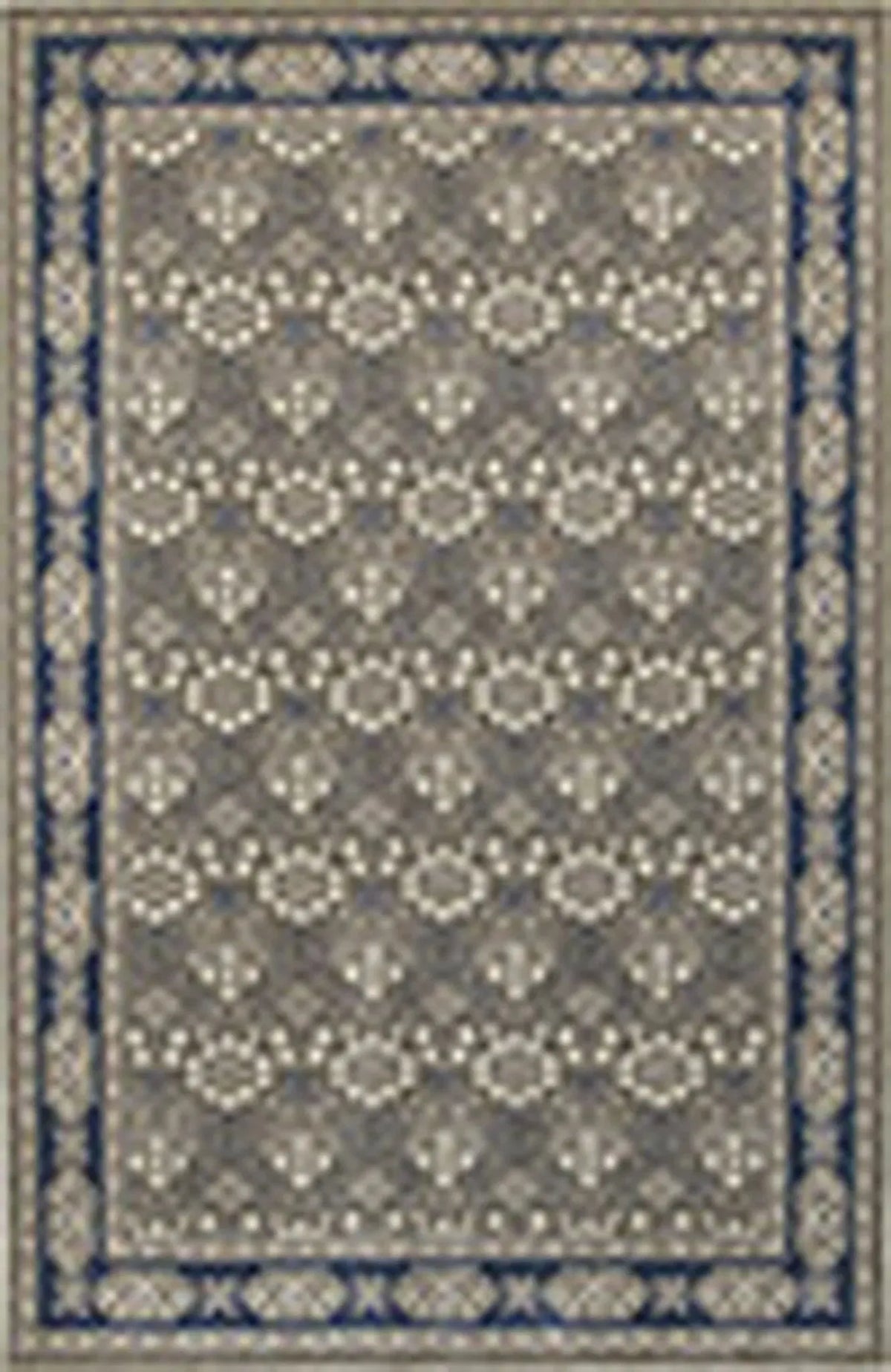 Richmond 119U Grey / Navy Rug