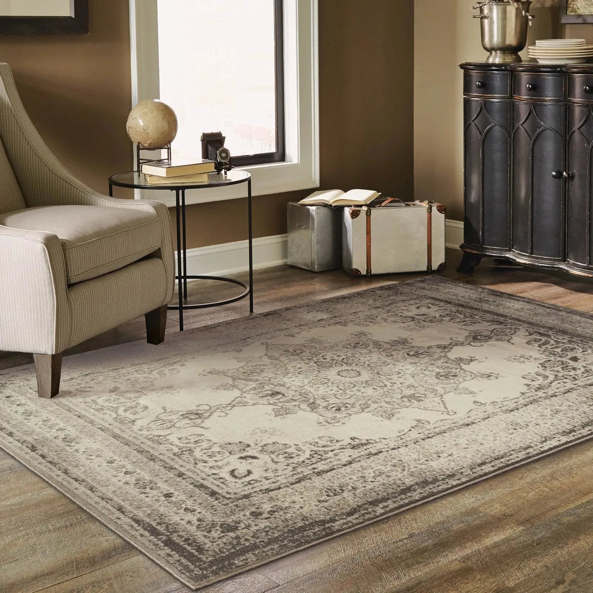 Richmond 1333Y Ivory / Grey Rug