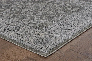 Richmond 1E Grey / Ivory Rug