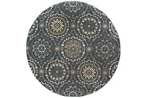 Richmond 8E Navy Ivory Rug