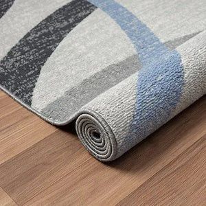 Ridgewood 82134GBU Grey/Blue Rug