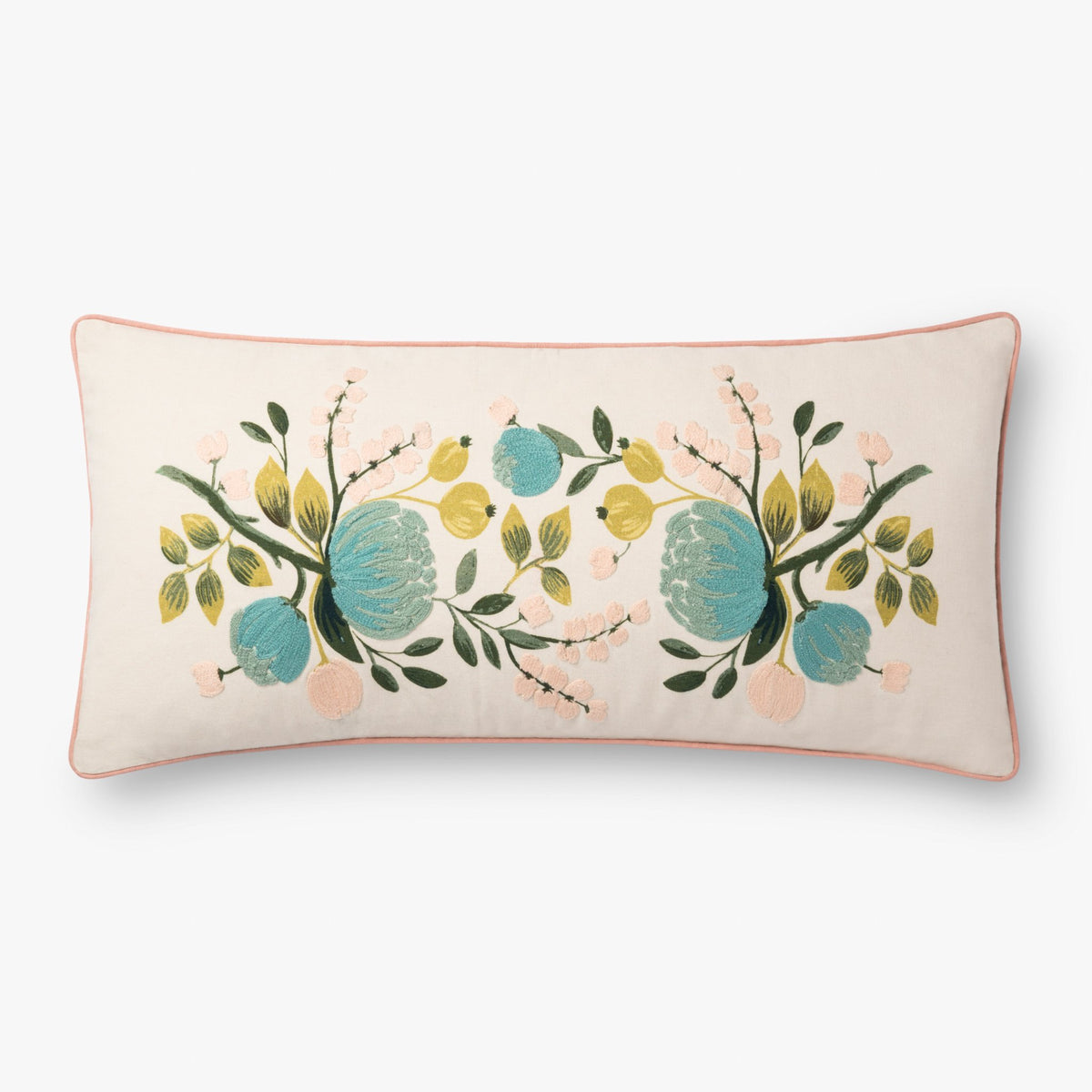 Rifle Paper Co P6027 Ivory/Multi Pillow