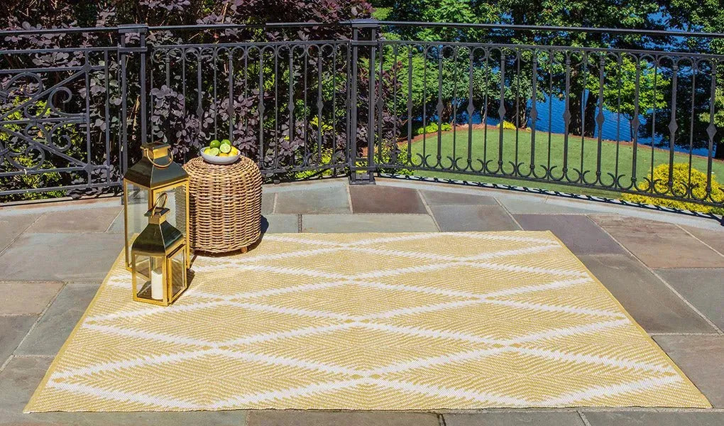 River By Erin Gates RIV-1 Beacon Citron Rug