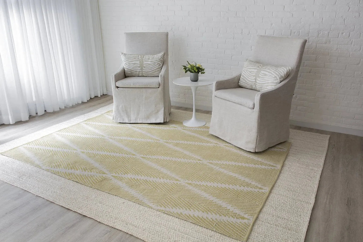 River By Erin Gates Riv-1 Beacon Citron Rug