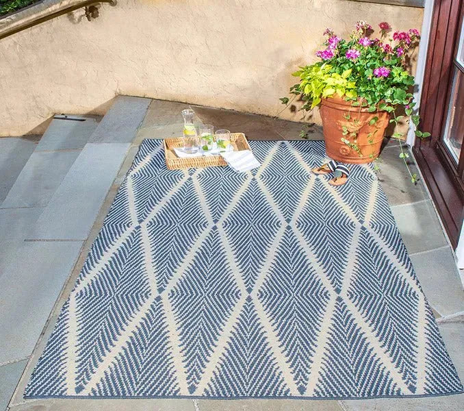 River By Erin Gates RIV-1 Beacon Denim Rug