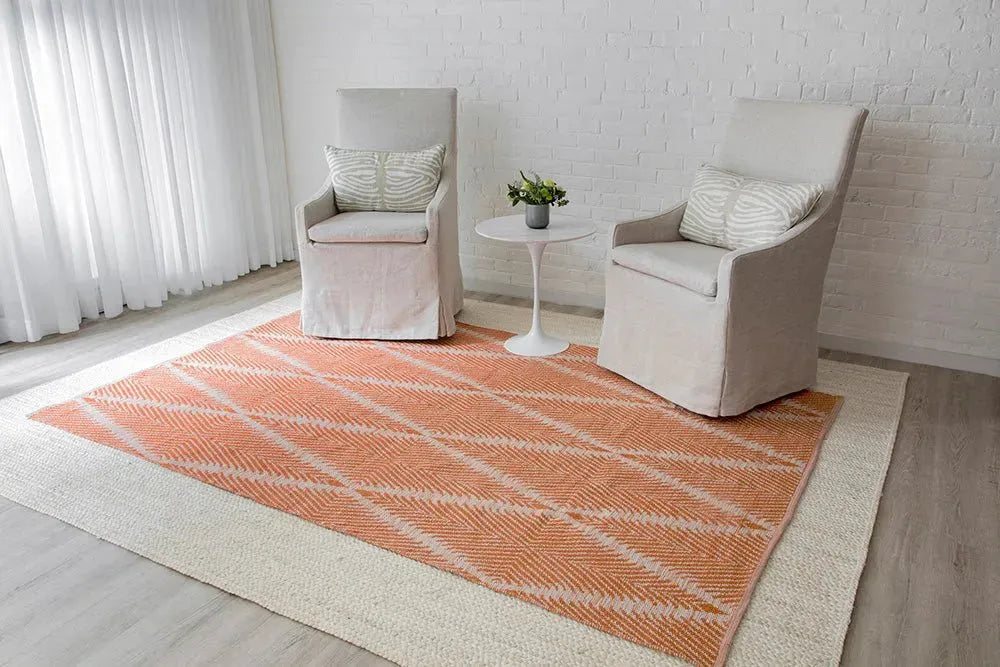 River By Erin Gates RIV-1 Beacon Orange Rugs
