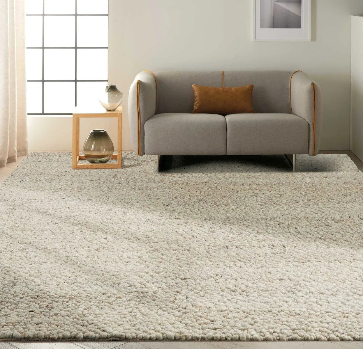 Riverstone By Calvin Klein Ck940 Grey Ivory Rug