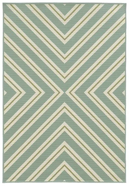 Riviera 4589A Blue/ Ivory Rug