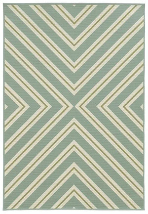 Riviera 4589A Blue/ Ivory Rug