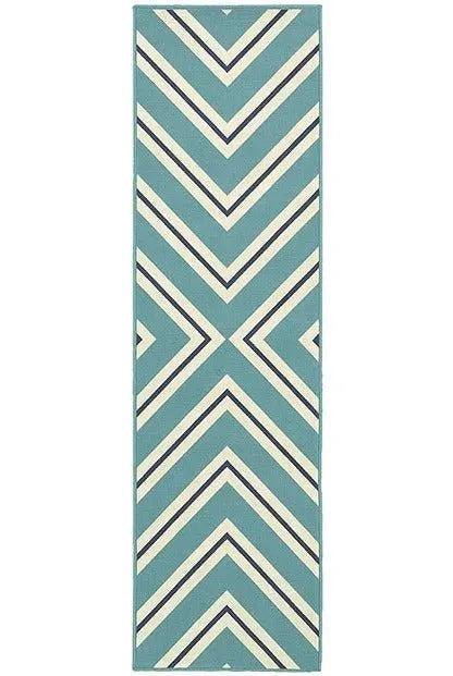 Riviera 4589J Blue/ Ivory Rug