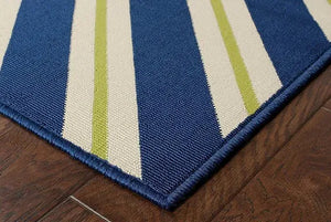 Riviera 4589L Blue/ Ivory Rug
